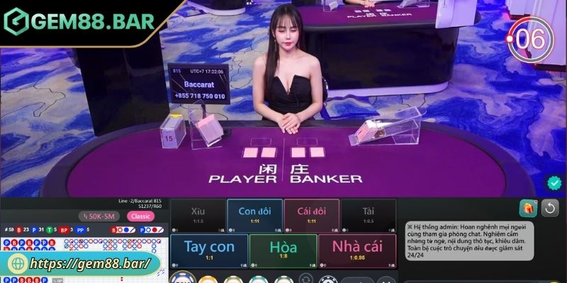 Baccarat Trực Tuyến GEM88 - Luật, Cửa Cược Và Cách Soi Cầu 3 Soi cầu đặc biệt